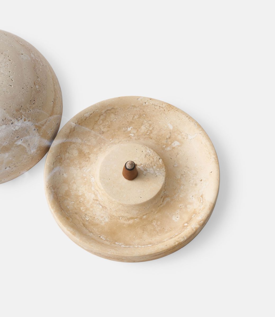 Addition Studio Horizon Incense Burner Travertine — держатель для благовоний