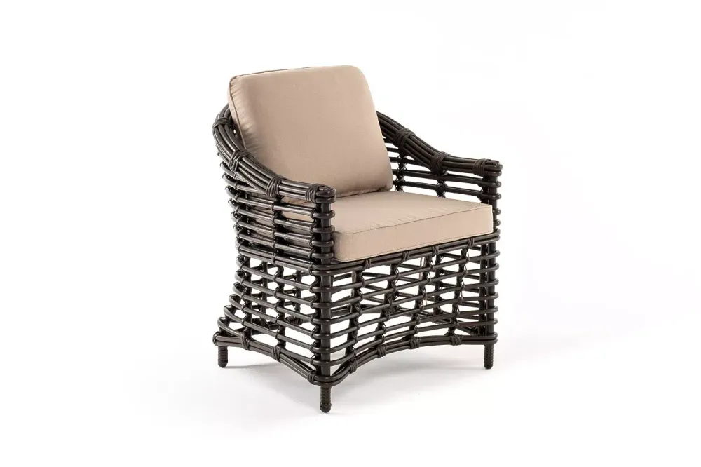 "Блисс" кресло из искусственного ротанга, цвет бронзовый