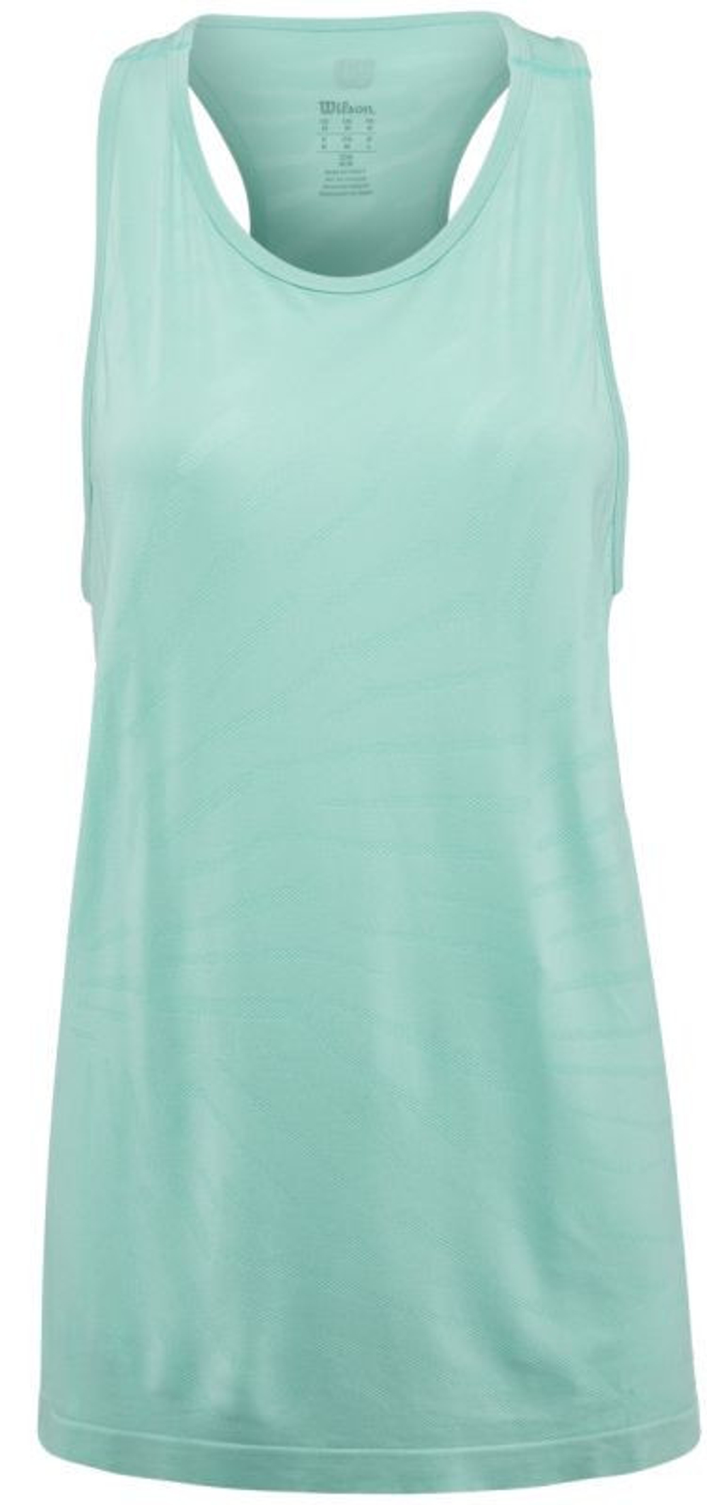 Женский топ теннисный Wilson W Competition Seamless Tank - Мятный