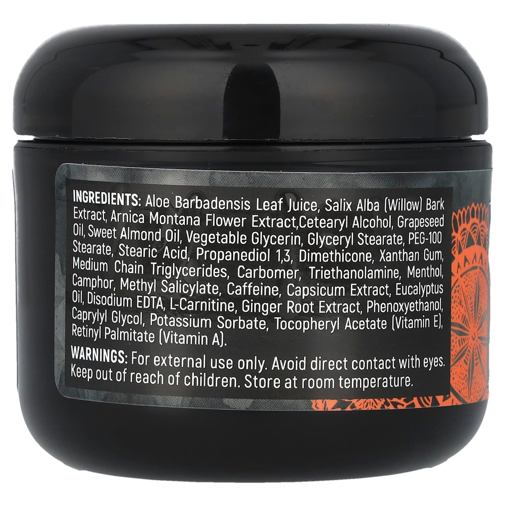 MaryAnn Organics, Hot-Cream, средство для массажа и согревающих тренировок, 4 жидк. унц.