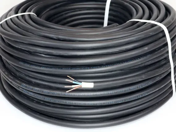 Кабель ВВГ-нг-LS 4*2,5 ГОСТ 31996-2012 черный 35624