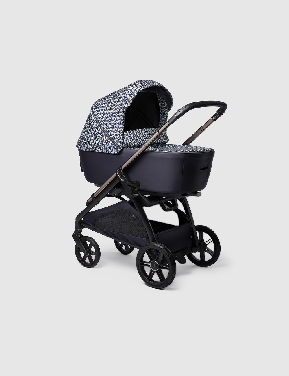 Детская Коляска Dior Bassinet and Stroller Combo "Beige and Blue"
