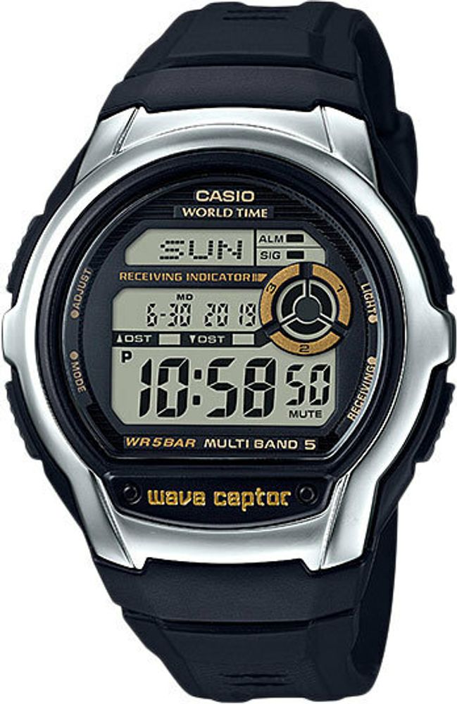 Японские наручные часы Casio Collection WV-M60-9A с хронографом