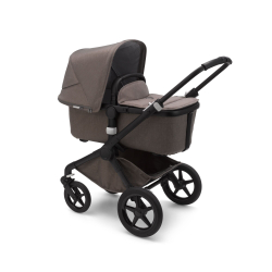 Коляска 2 в 1 Bugaboo Fox 2 Mineral Complete Black/Taupe, черный/темно-серый