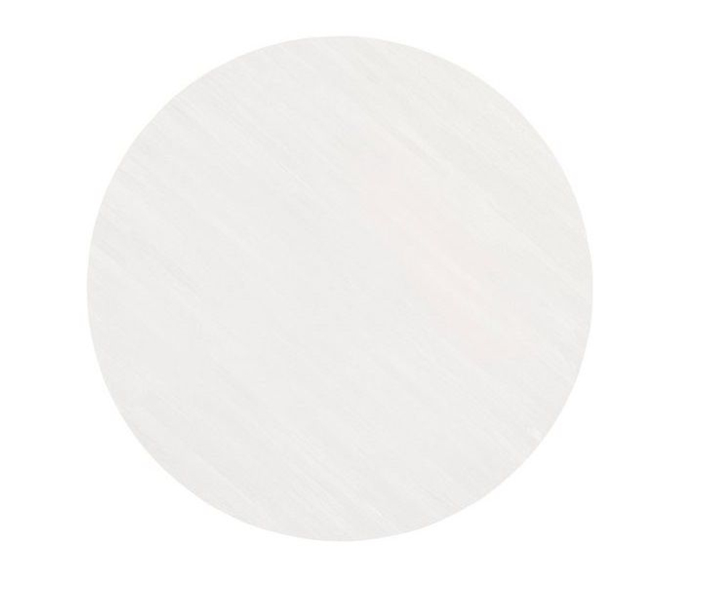 Стол кухонный, 120х120х74, Таула, обеденный, круглый, из массива дуба, белый, MAKOSA