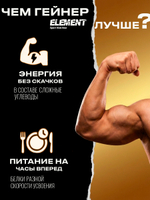 Гейнер для набора массы ELEMENT GAINER , Ваниль , 1000 г