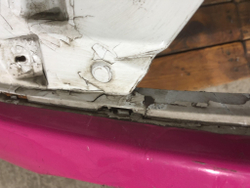 Бампер передний Lada Granta 18-нв Б/У Оригинал 8450100957