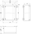 0899065 - C S6 A 382X458X160 - Пустой корпус