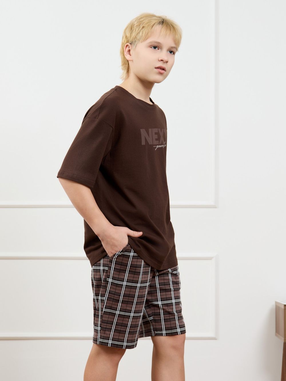 Костюм для мальчика Браун-2 Виотекс КОРИЧНЕВЫЙ