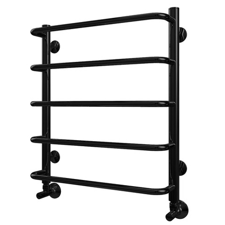 Etalon П5 500х596  Полотенцесушитель Beste (стандарт) Порошковый (RAL 9005 матовый) (черный)