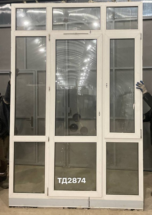 Дверь Пластиковая Б/У 269(в) х 184(ш) (Балконный блок)