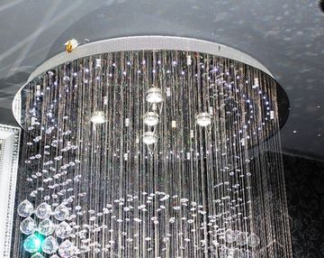 cristal  cascade chandelier  11-08  by Cristallino