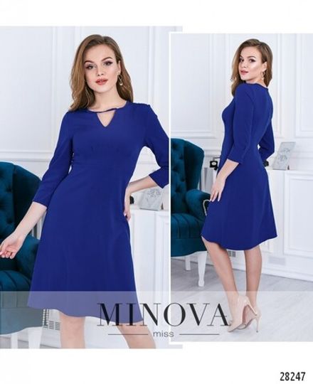 Платье 3114-электрик Minova Фото 1
