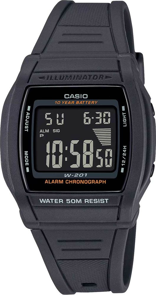 Мужские наручные часы Casio W-201-1B