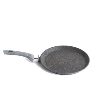 Блинная сковорода 24 см серый гранит