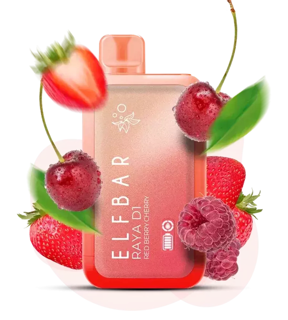 ELF BAR 13000 - Red Berry Cherry (5% nic)
