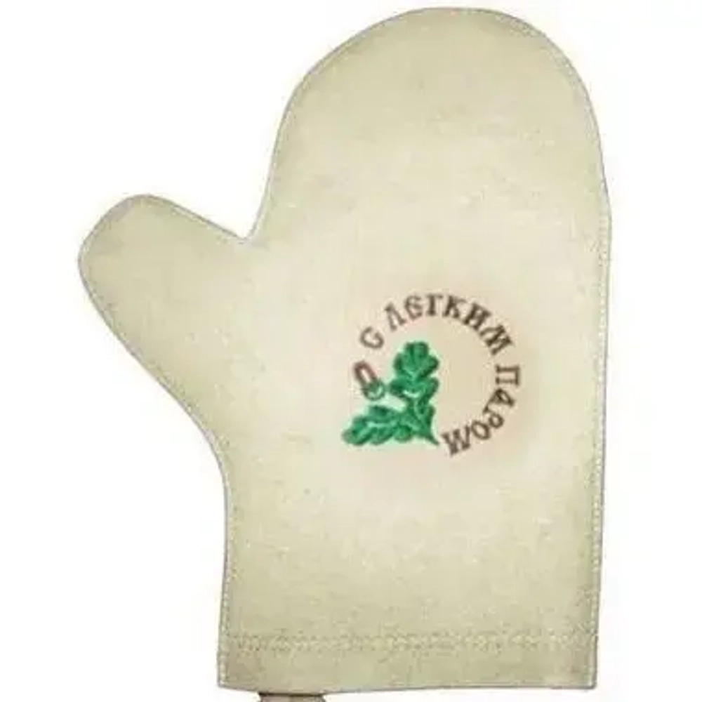 Рукавица для бани «С легким паром» TM ”Бацькина баня»