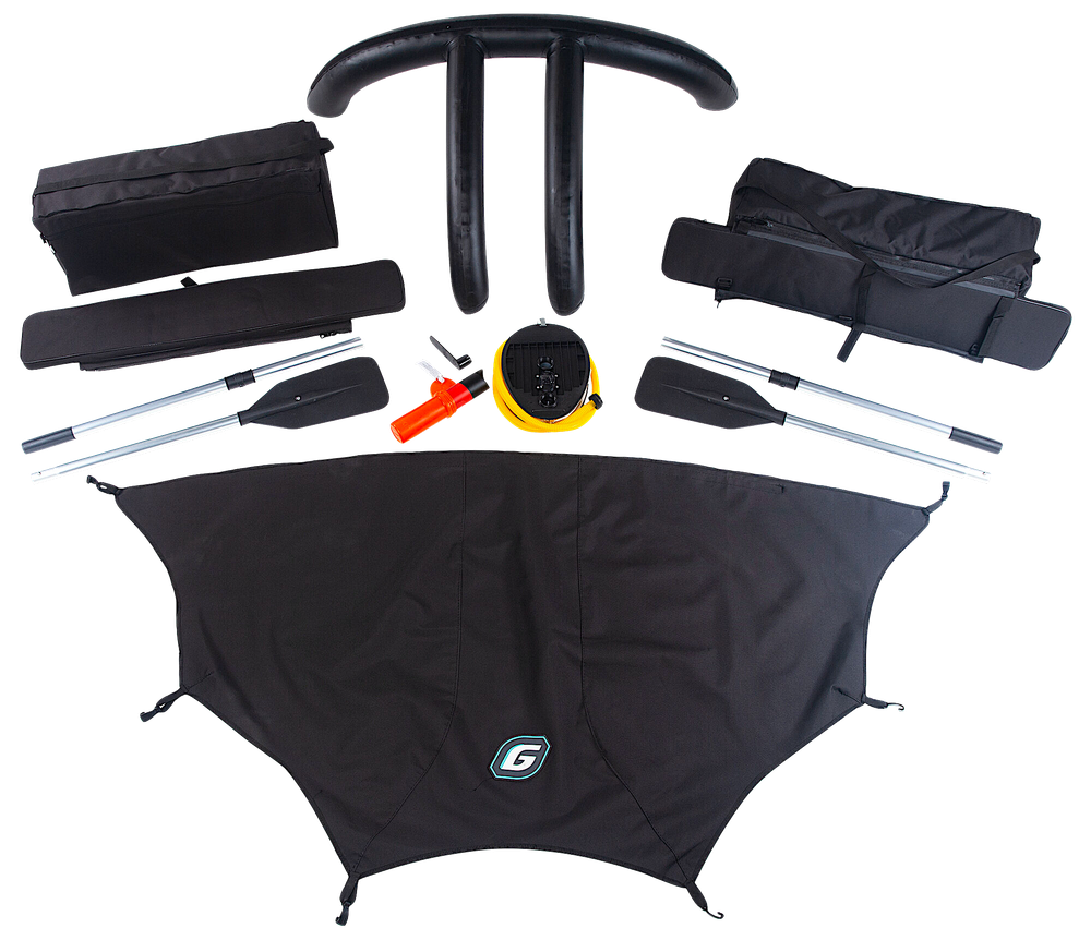 Лодка ПВХ Gladiator Professional D370AL с алюминиевым полом