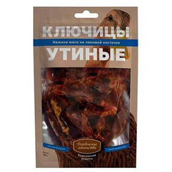 Деревенские лакомства д/собак Ключицы утиные, 70гр