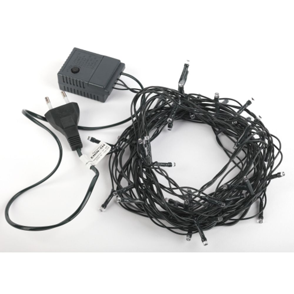 Светодиодная новогодняя гирлянда ЭРА ENIN-5M нить мультиколор 8 режимов