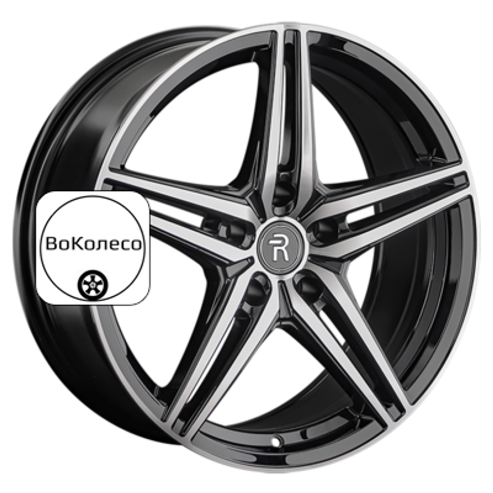 8x18/5x120 ET20 D72,6 B363 BKF (конус, C570) Replay