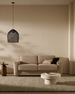 Lubrin Ковер из серой шерсти 200 x 300 см