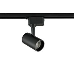 ULB-Q230 9W-4000К BLACK Светильник-прожектор светодиодный трековый. 720 Лм. Белый свет 4000К. Корпус черный. ТМ Volpe