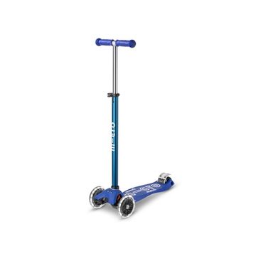 Самокат Maxi Micro Deluxe LED White Blue