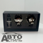 Ароматизатор-игрушка -на обдув- Собачки ПИТБУЛЬ - YC-35DGG оружейный металл глянец