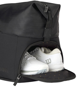 Сумка теннисная Wilson Laver Cup 2025 RF Practice Duffel 6PK - black