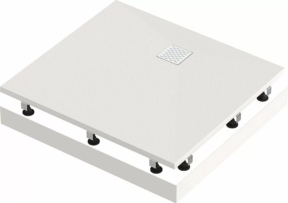 Душевой поддон литьевой Good Door Essentia 2 100x90 белый