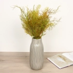 Ваза керамическая «Валенсия» 13*30см оливковая