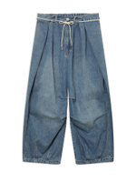 Джинсы Lap Pleated Washed