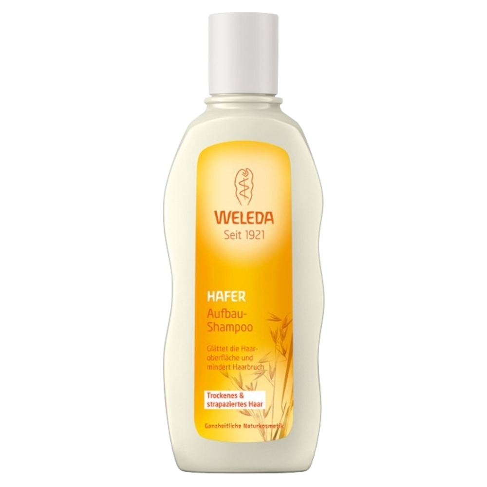 Шампунь с овсом для сухих и поврежденных волос, 190 мл (Weleda)