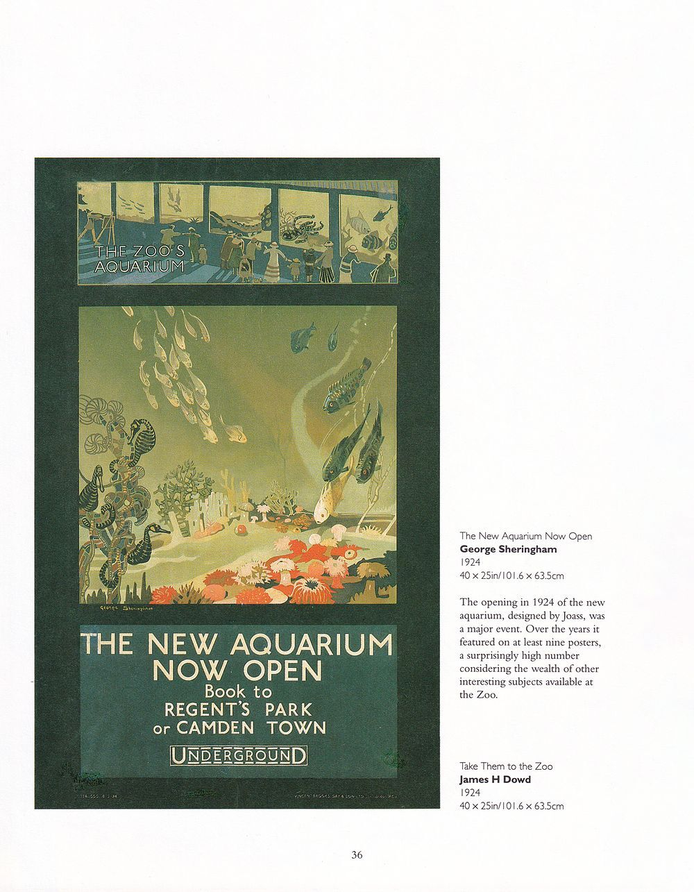 На метро в зоопарк: Лондонские транспортные плакаты с 1913 года по настоящее время