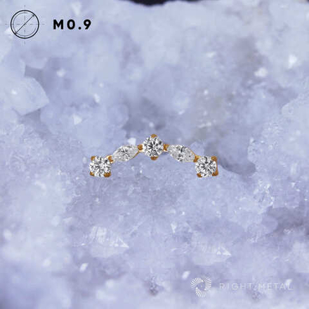 Horizon Crystal PVD Yellow