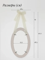 Панно на стену для интерьера 28,5*18,5 см