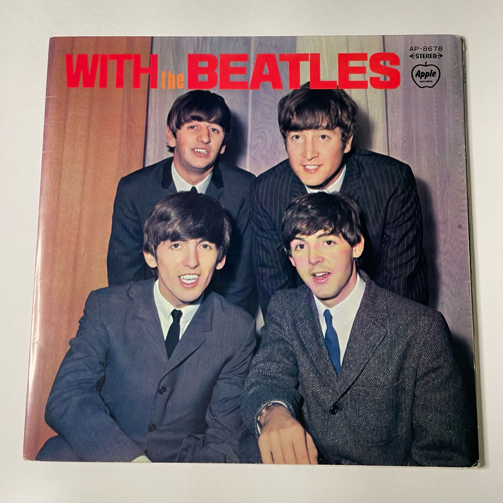 Винтажная виниловая пластинка LP With The Beatles (Japan 1973) (No Obi)