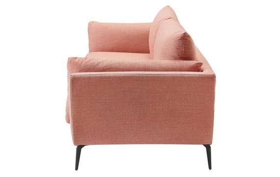 Трехместный диван Aster коралловый