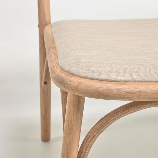 Кресло Doriane массив дуба с мягким сиденьем Испания