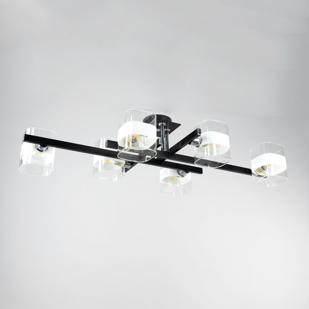 Citilux Вирта CL139262 Люстра потолочная Чёрная