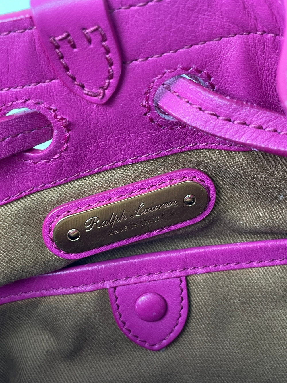 Сумка Ralph Lauren Ricky Bucket Bag