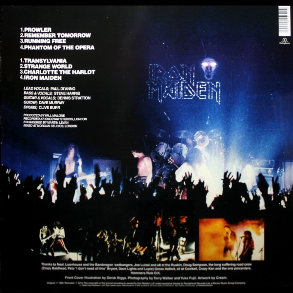 Iron Maiden / Iron Maiden (Limited Edition)(Clear Vinyl)(Picture Disc)(LP)
