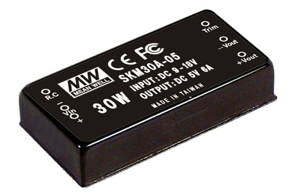 Преобразователь DC-DC модульный Mean Well SKM30B-12