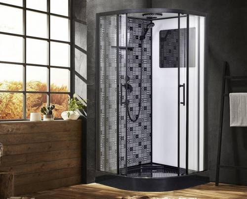 Душевая кабина Esbano (Эсбано) ESB-80CR, с низким поддоном, 80х80х210