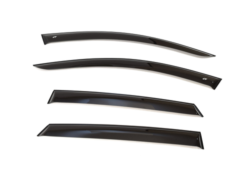 Дефлекторы боковых окон Cobra Tuning на Kia Optima 4 седан 2015 широкие арт.KE14815