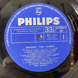Винтажная виниловая пластинка LP Поль Мориа Paul Mauriat Aranjuez (Japan 1968) (No Obi)