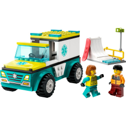 LEGO City — Скорая помощь и сноубордист 60403 / артикул   60403  / GTIN 5702017566764