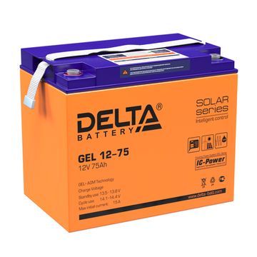 Аккумулятор DELTA GEL 12-75, фото №637020689
