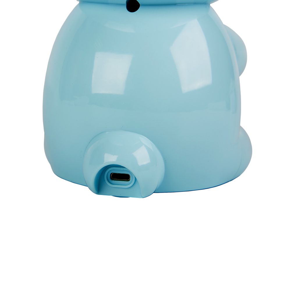 ULM-D160 12W-3000-6000K-DIM BLUE Светильник настольный светодиодный Заяц. с подставкой под канцелярские принадлежности. Сенсорный выключатель. Диммер. Синий. TM Uniel